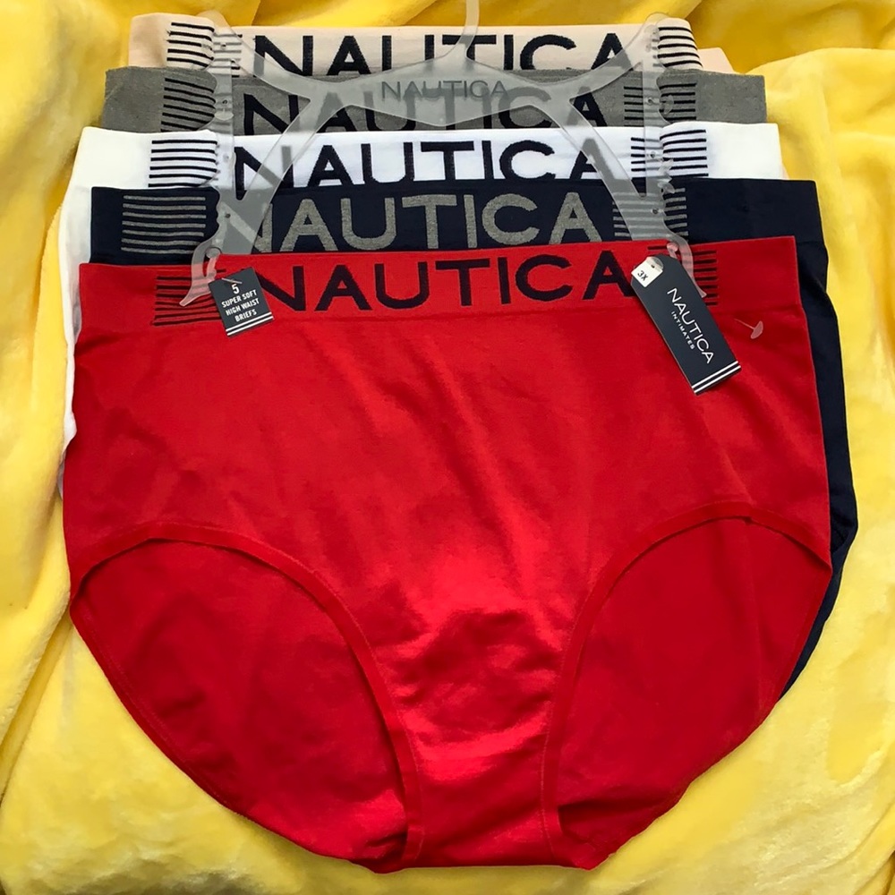 NWT NAUTICA INTIMATES UNDERWEAR 5-Pair
